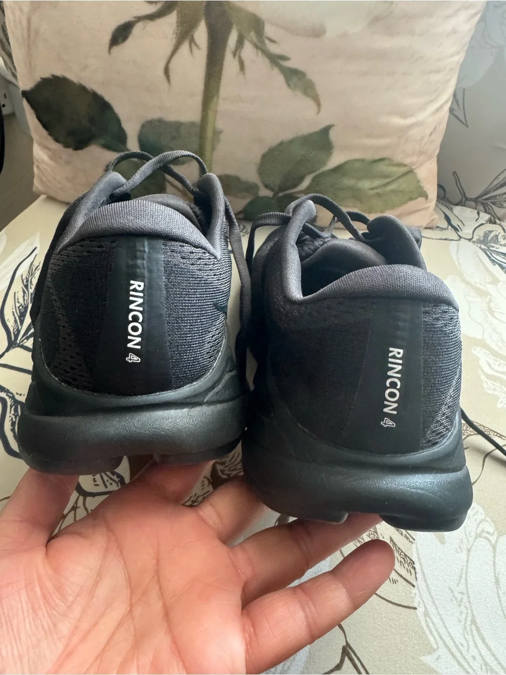 Hoka One One Black Athletic Running Shoes